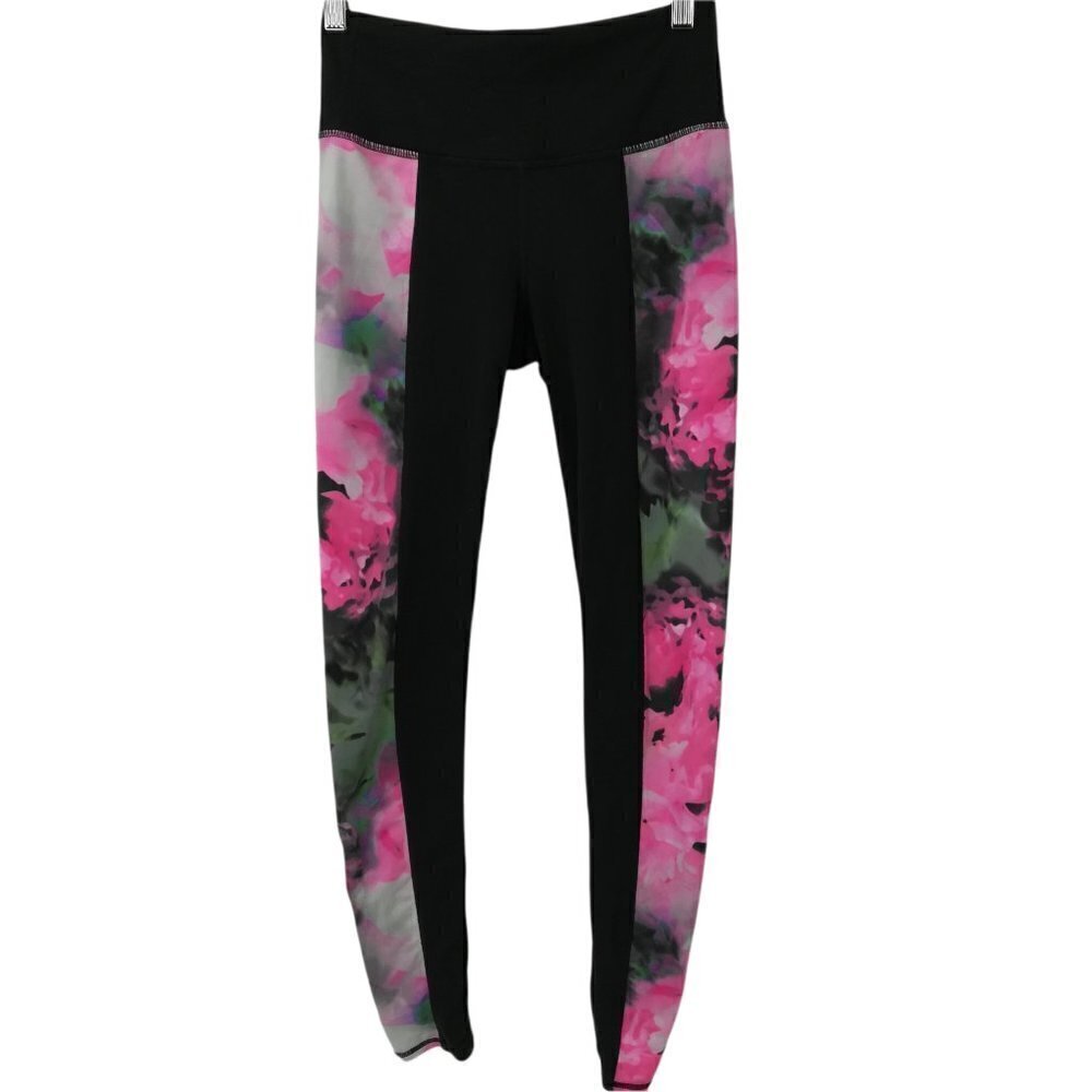 Athleta Chaturanga High Rise Tights Size XS Bloom Floral Leggings Yoga Workout